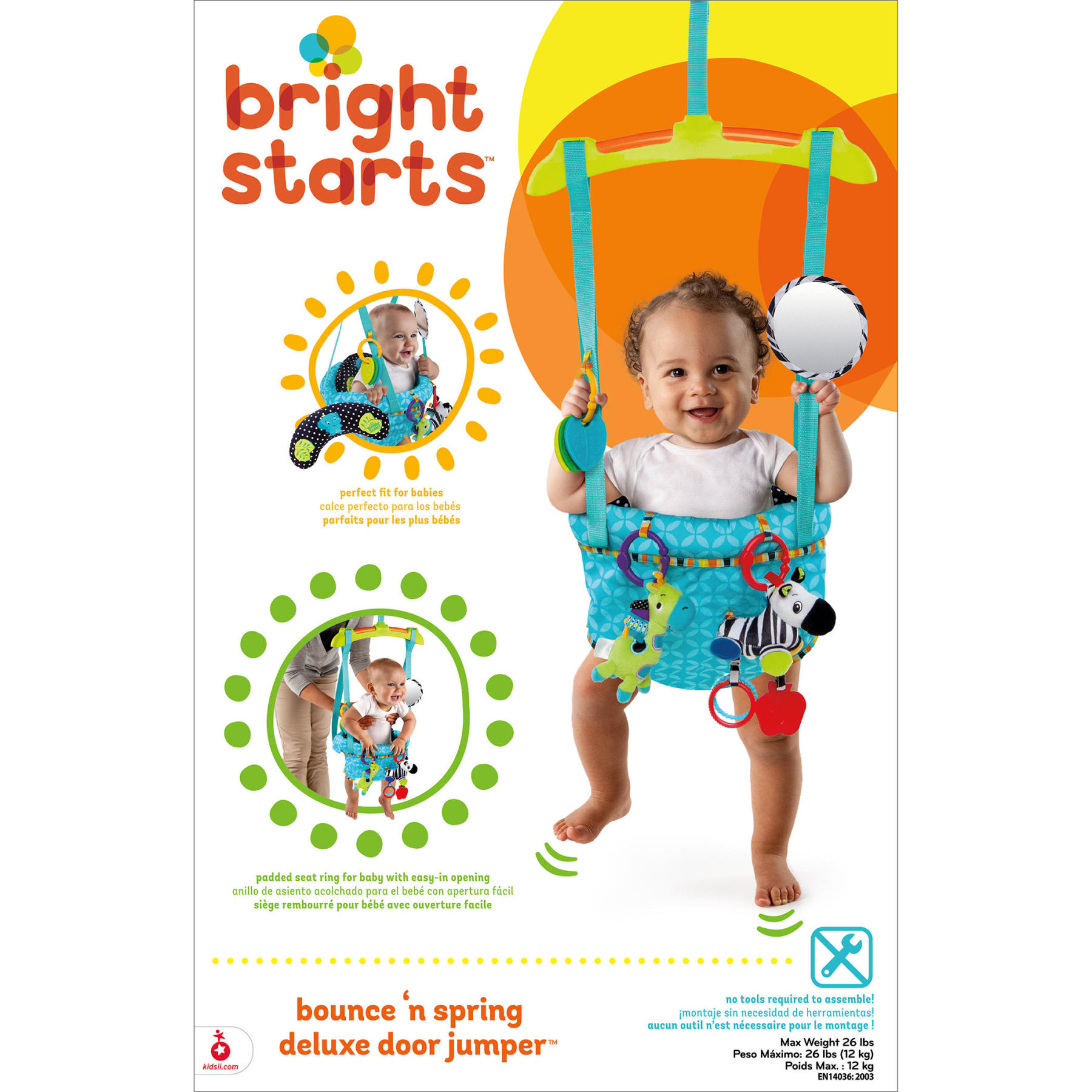 Bright Starts Jumper Bouncer & Spring