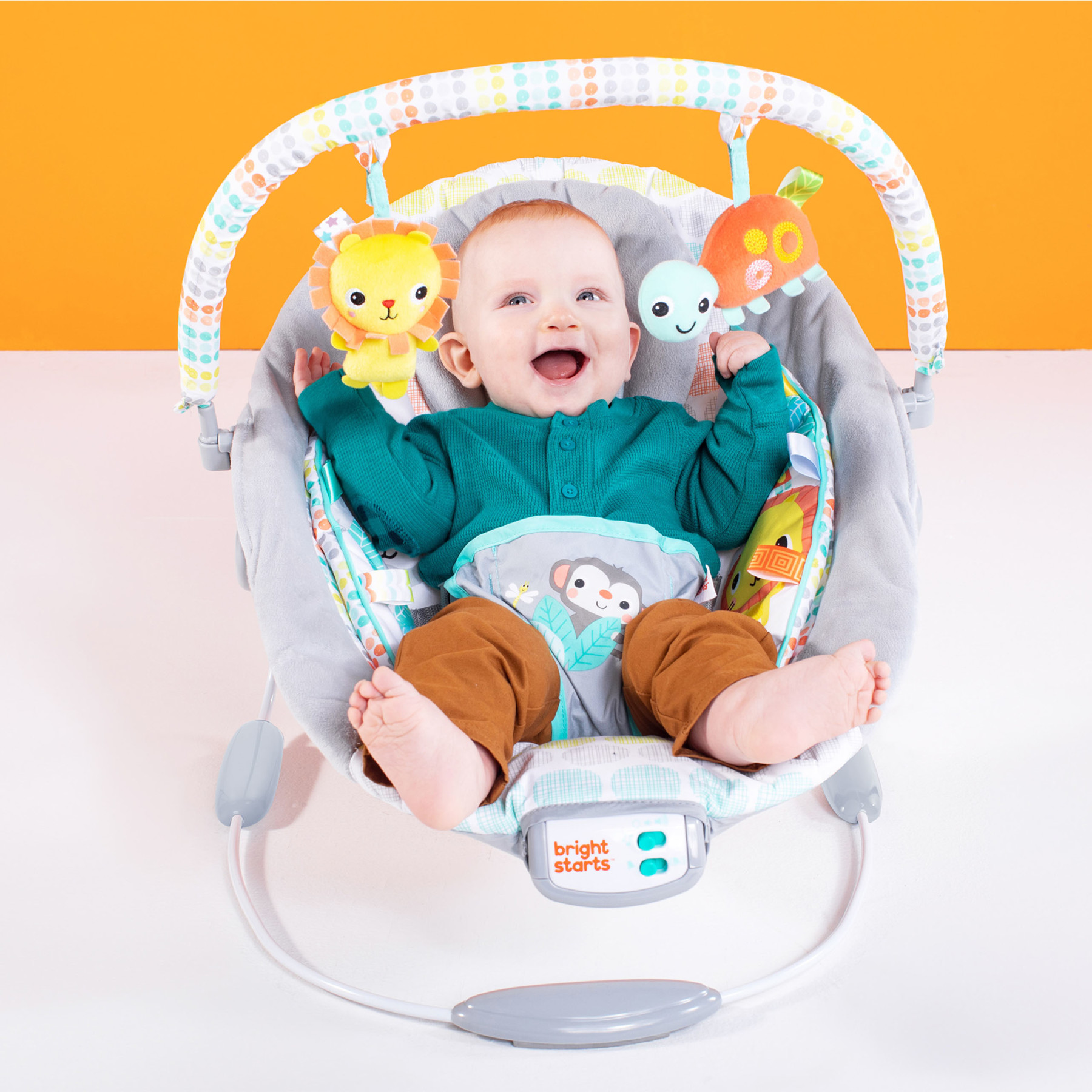 Bright Starts Bouncer Whimsical Wild Musical