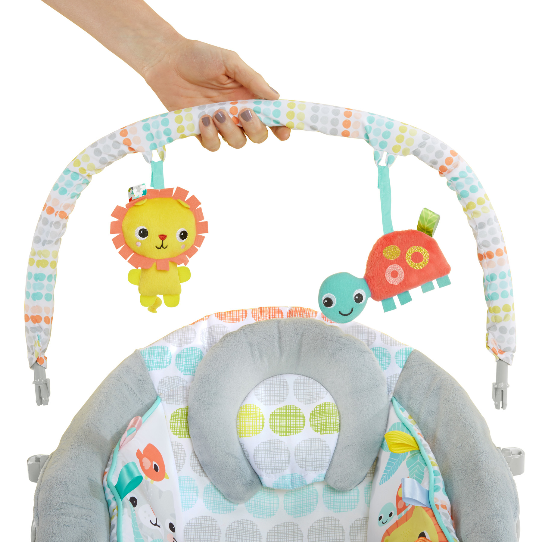 Bright Starts Bouncer Whimsical Wild Musical