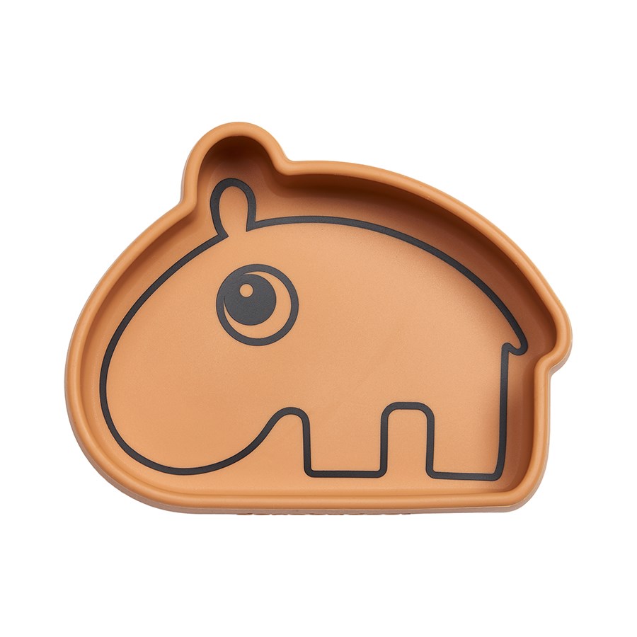 Done By Deer Plato Silicona Ozzo Terracota