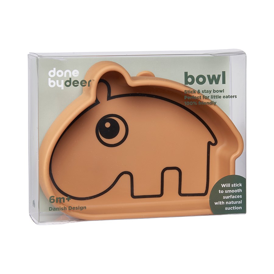 Done By Deer Plato Silicona Ozzo Terracota