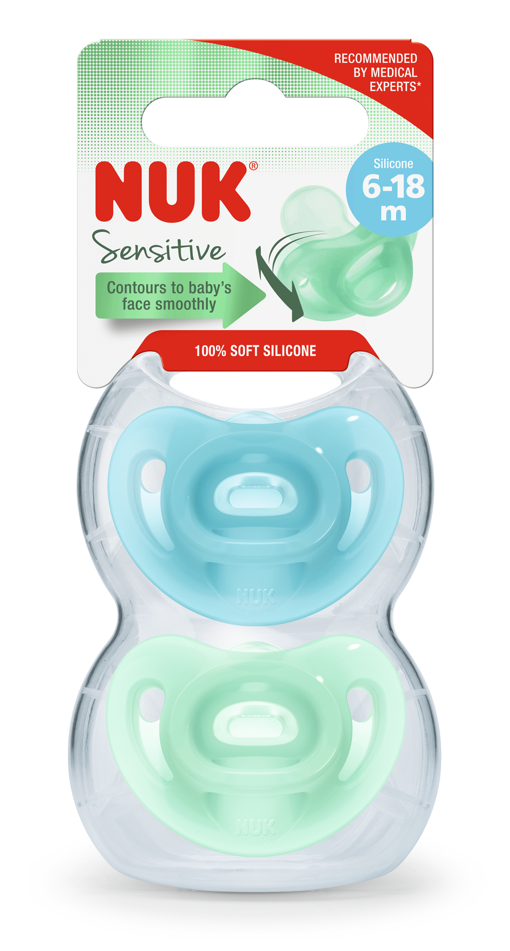 NUK Chupete Sensitive Silicona T2 Az