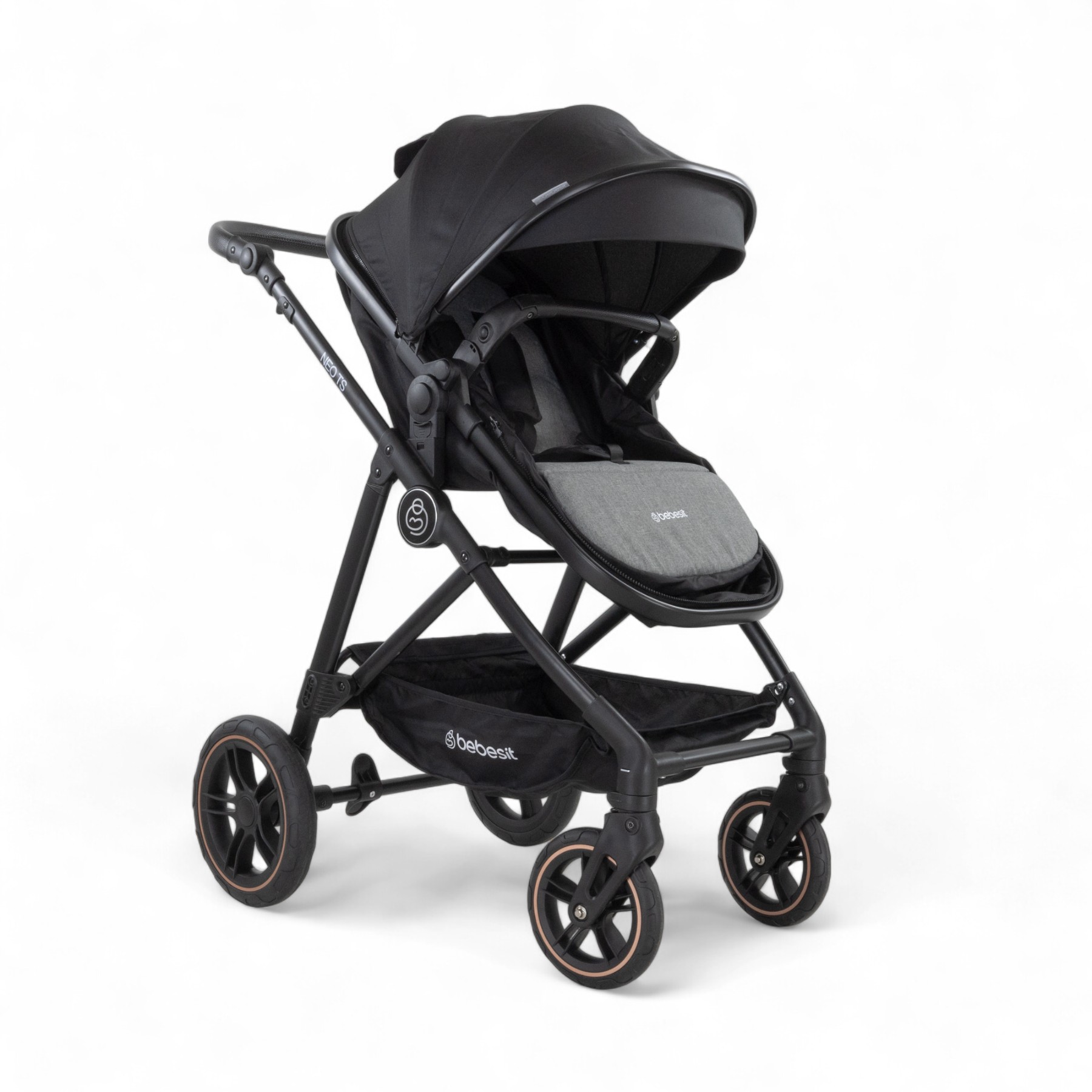 Bebesit Coche Travel System Neo Gris