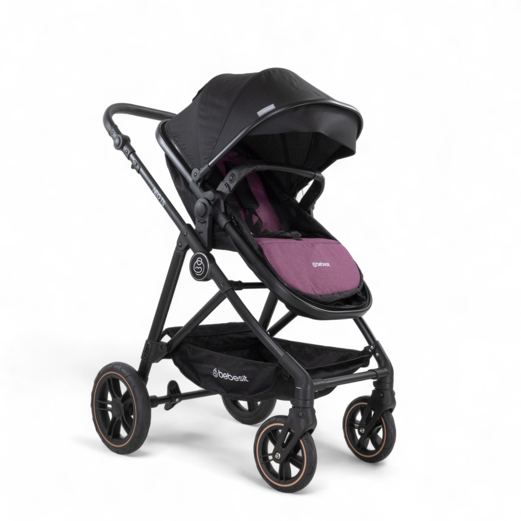 Bebesit Coche Travel System Neo Morado