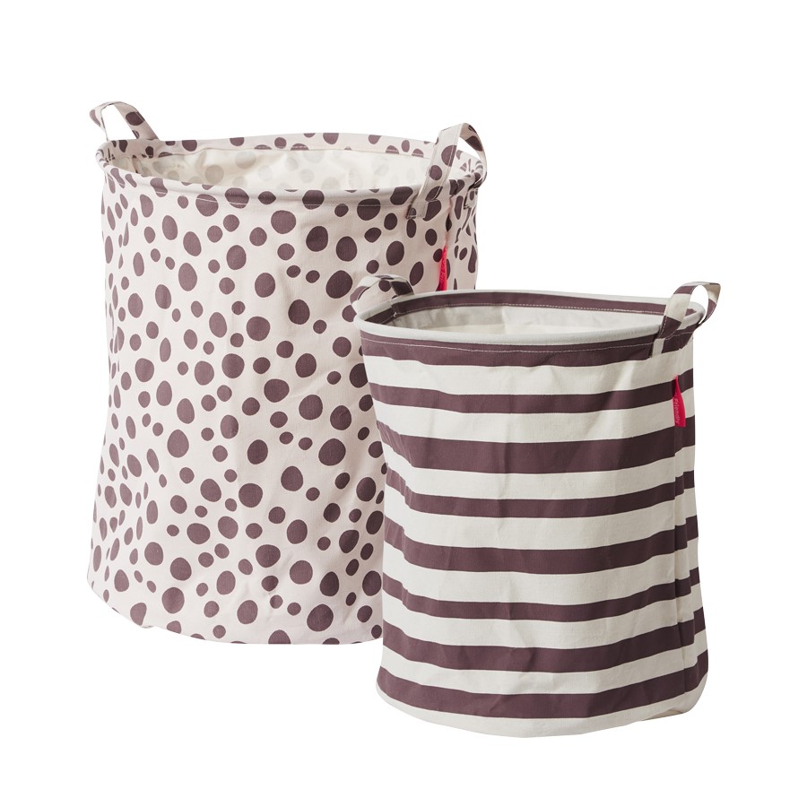 DONE BY DEER Set canastos x2 Rosa