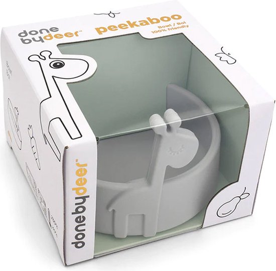 DoneByDeer Bowl Silicona Gris
