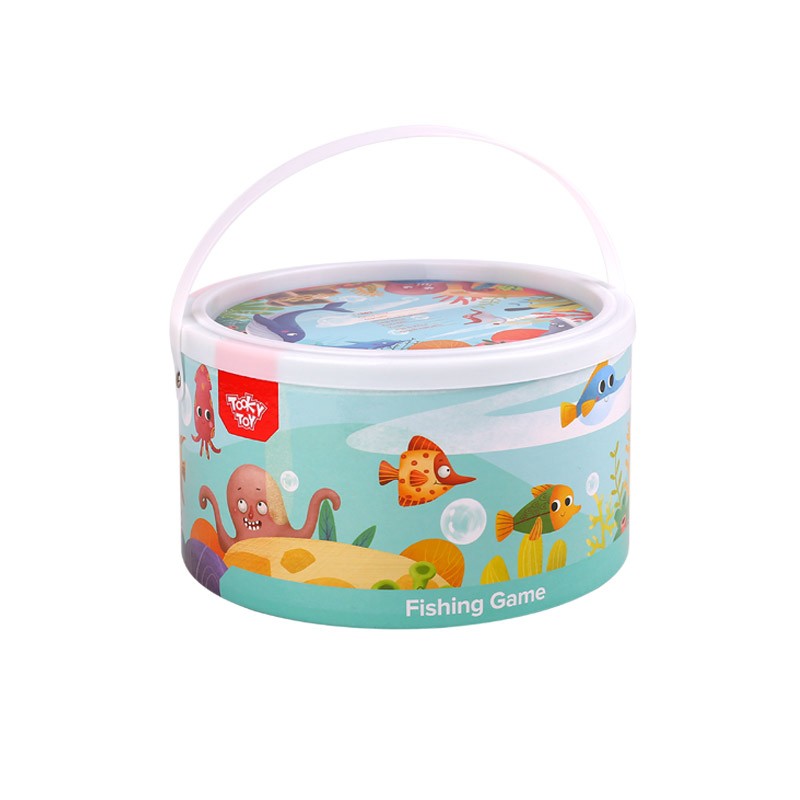 Tooky Toy Juego de Pesca y Puzzle