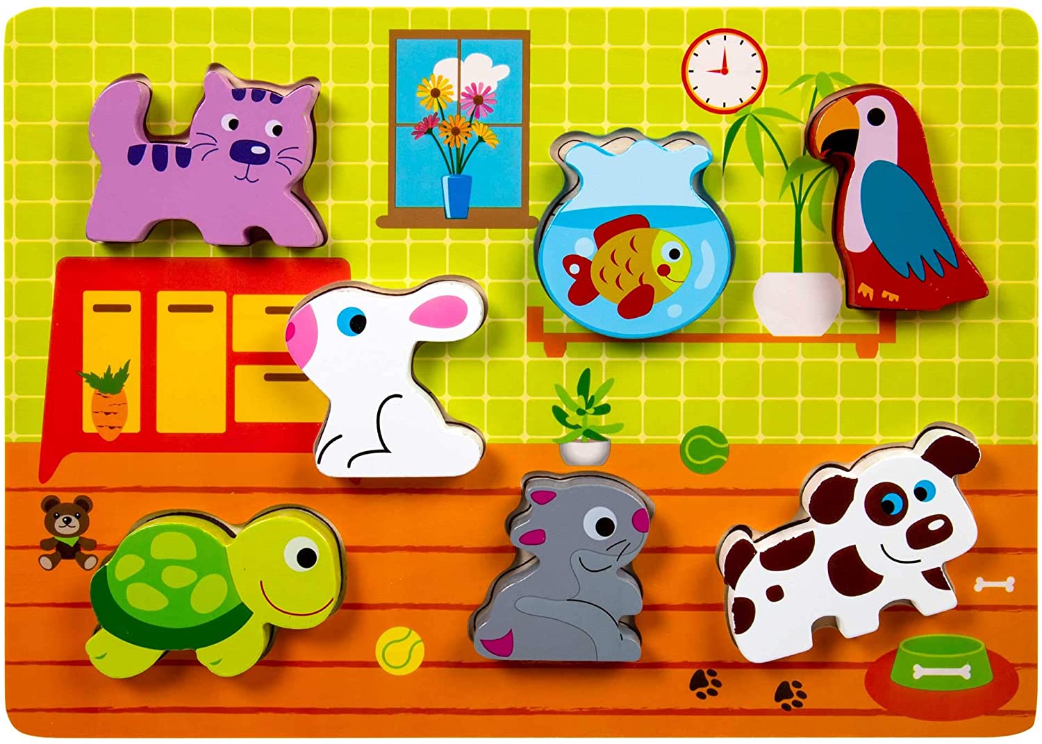 Tooky Toy Chunky Puzzle Pet