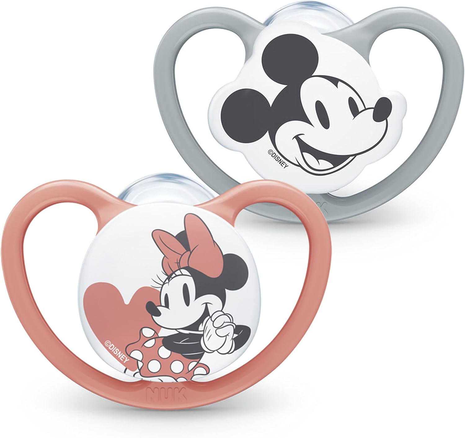 Nuk Chupete Space Disney Talle 2 Gris x2