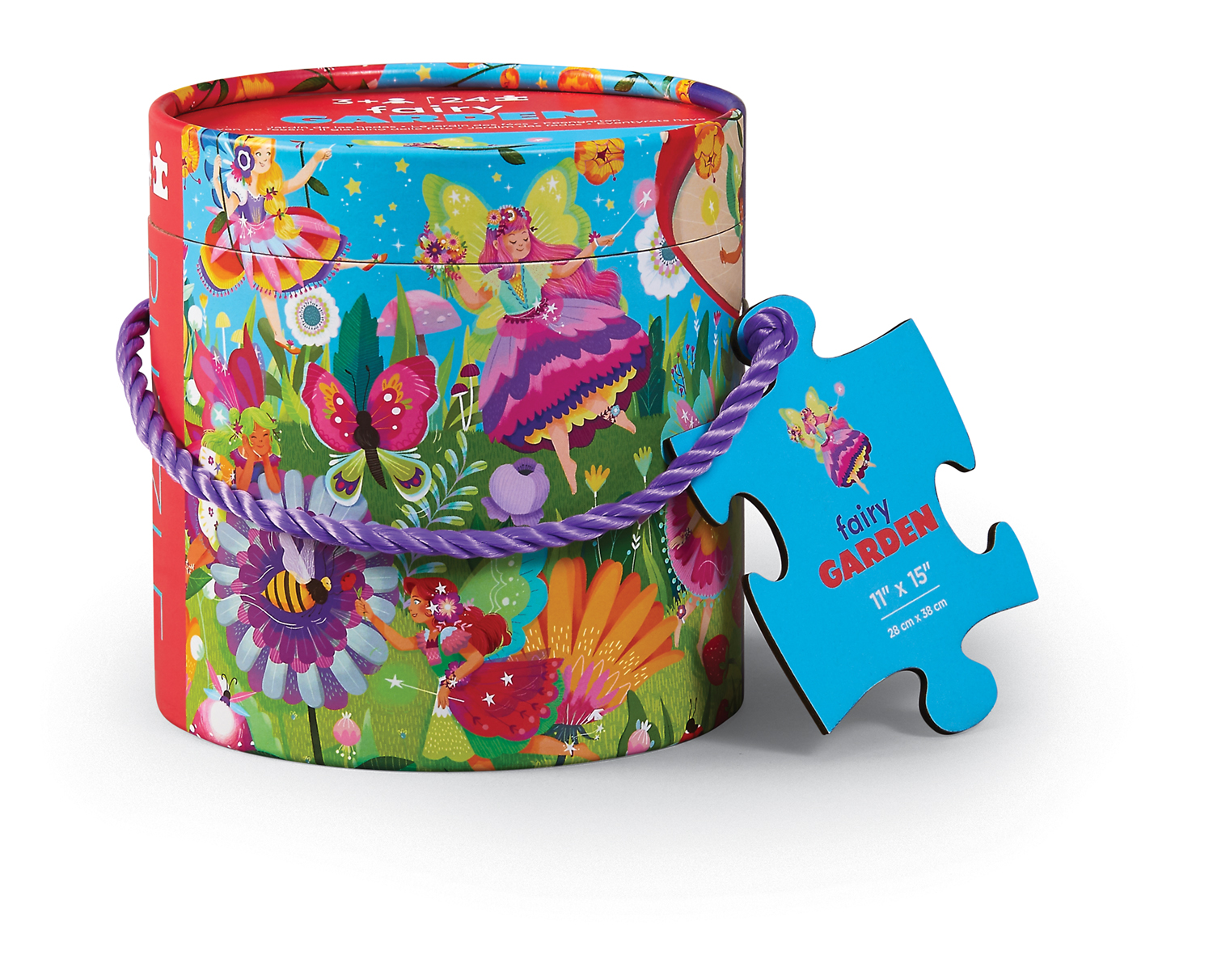 Crocodile Creek Mini Puzzle Jardin Encantado
