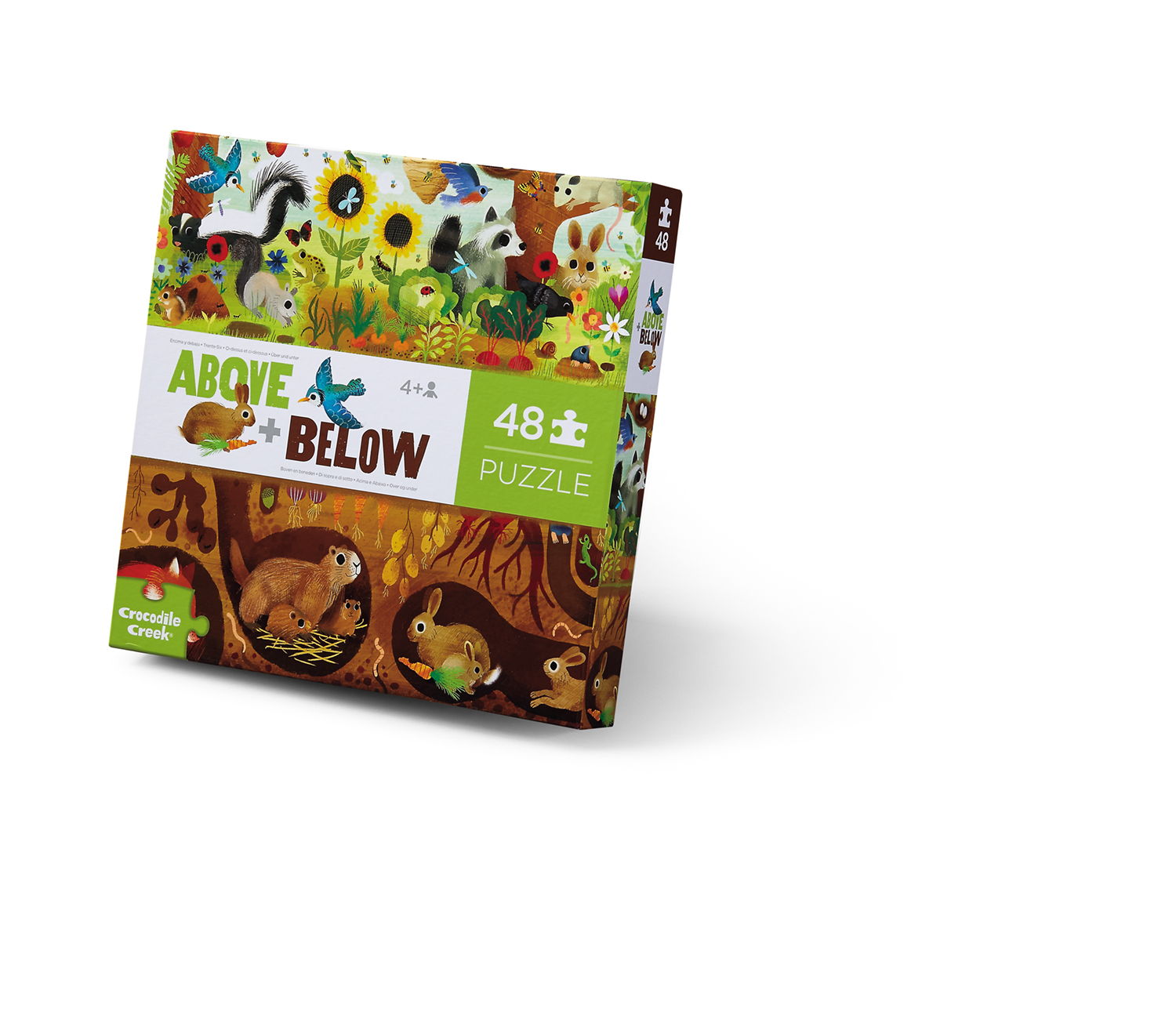 Crocodile Creek Puzzle Arriba/Abajo Bosque