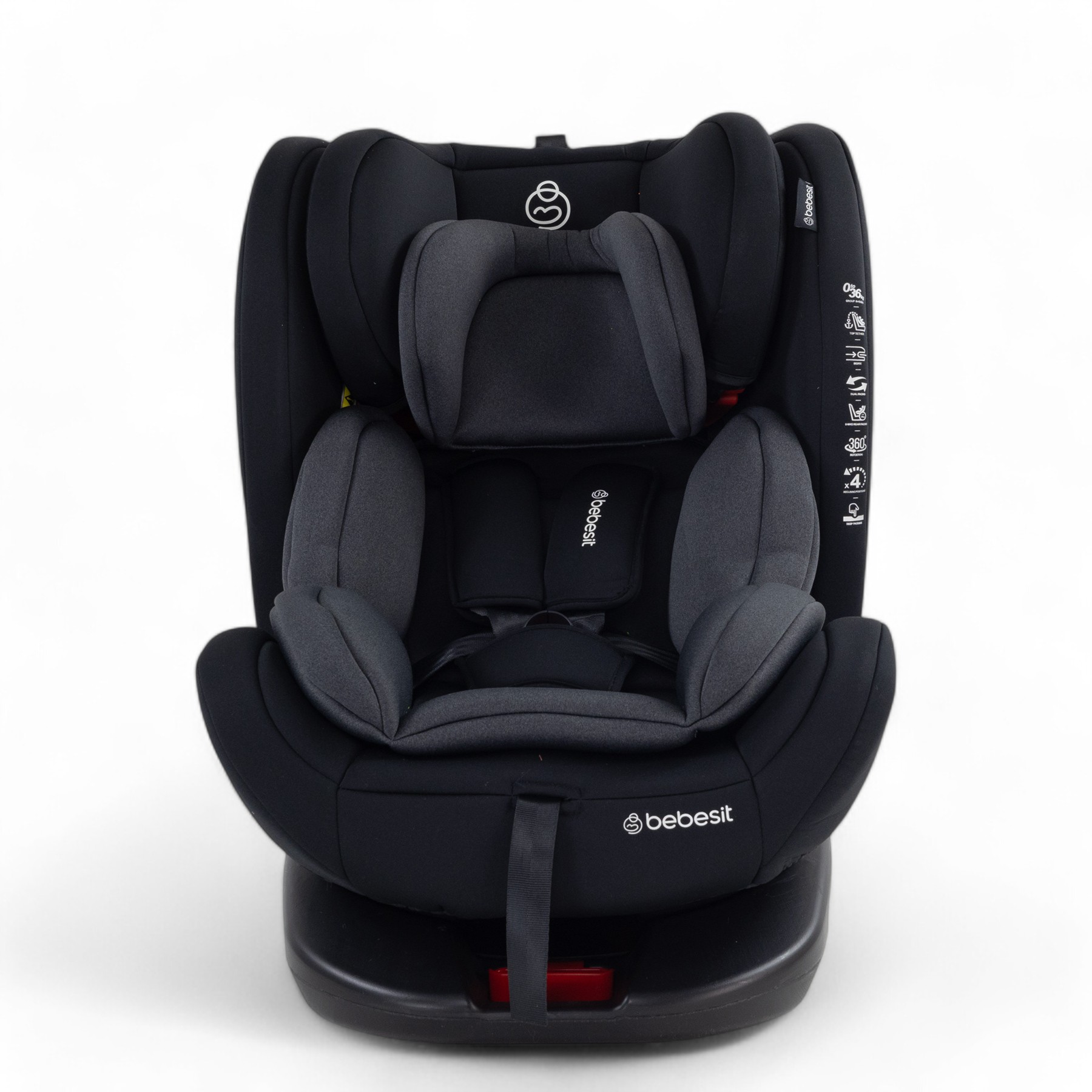 Bebesit Saturn 360 Isofix Gris