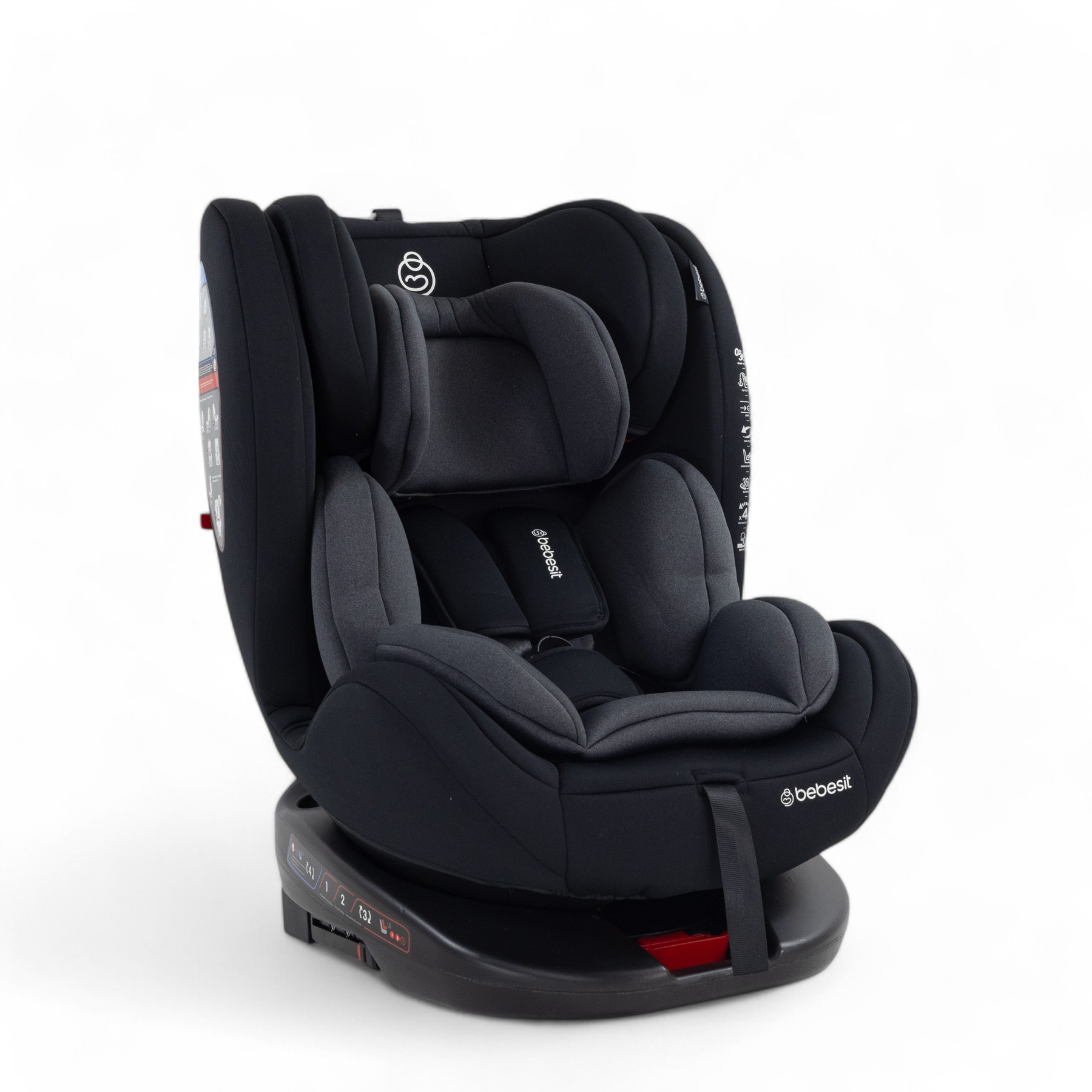 Bebesit Saturn 360 Isofix Gris