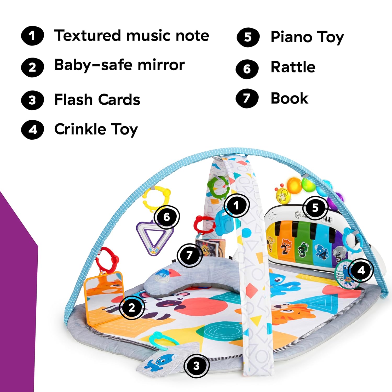 Baby Einstein Gym 4en1 Kickin' Tunes