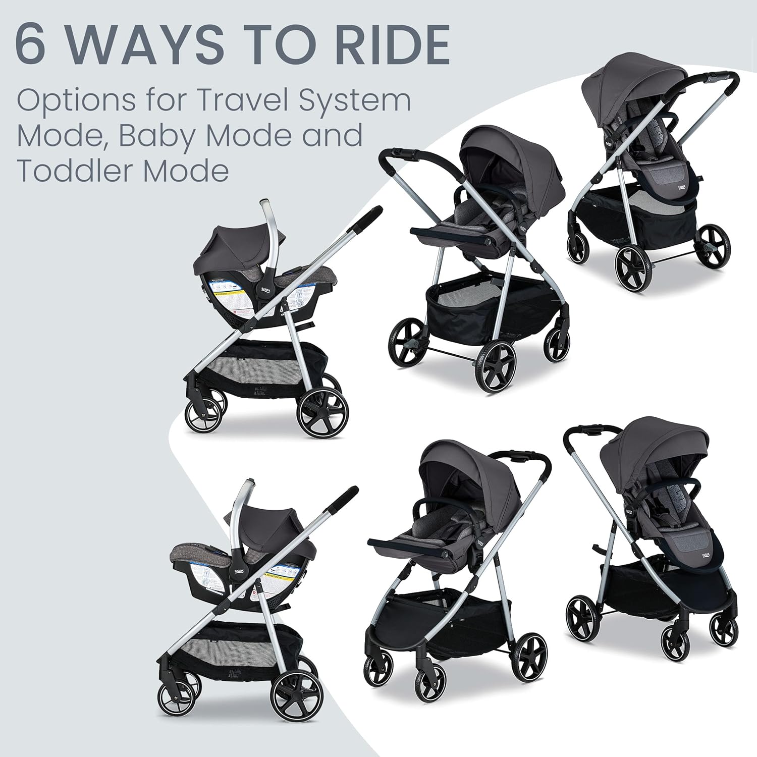 Britax Coche Travel System Willow Grove