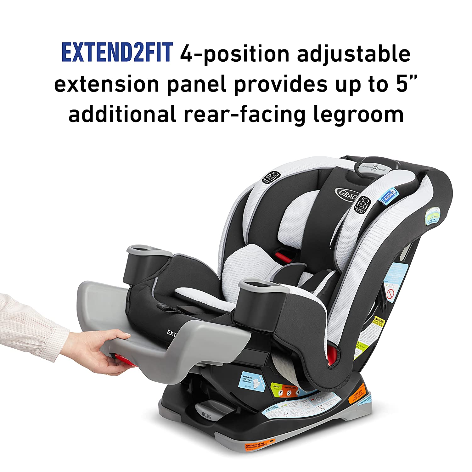 Graco Extend2fit 3en1 PREVENTA Stocklyn