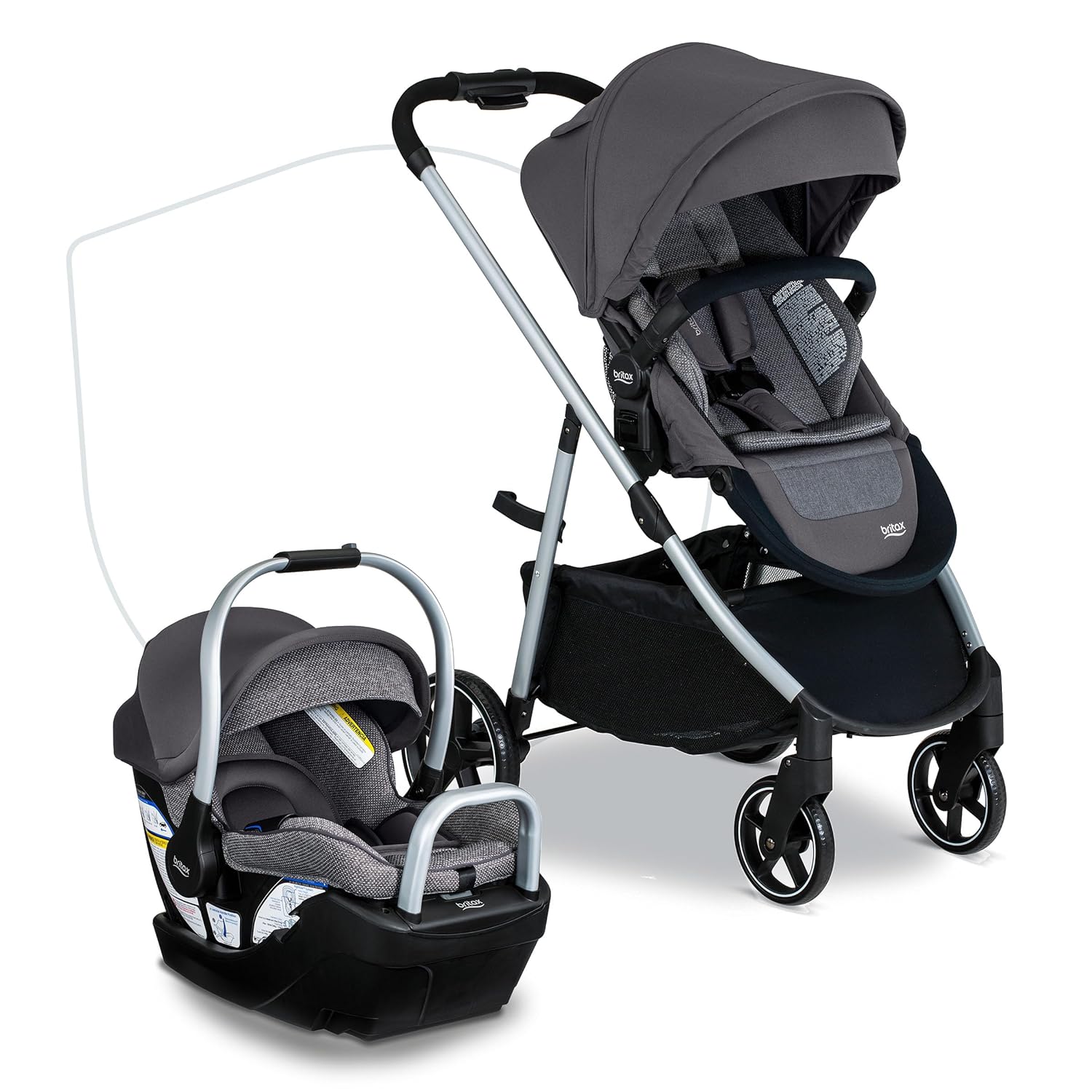 Britax Coche Travel System Willow Grove