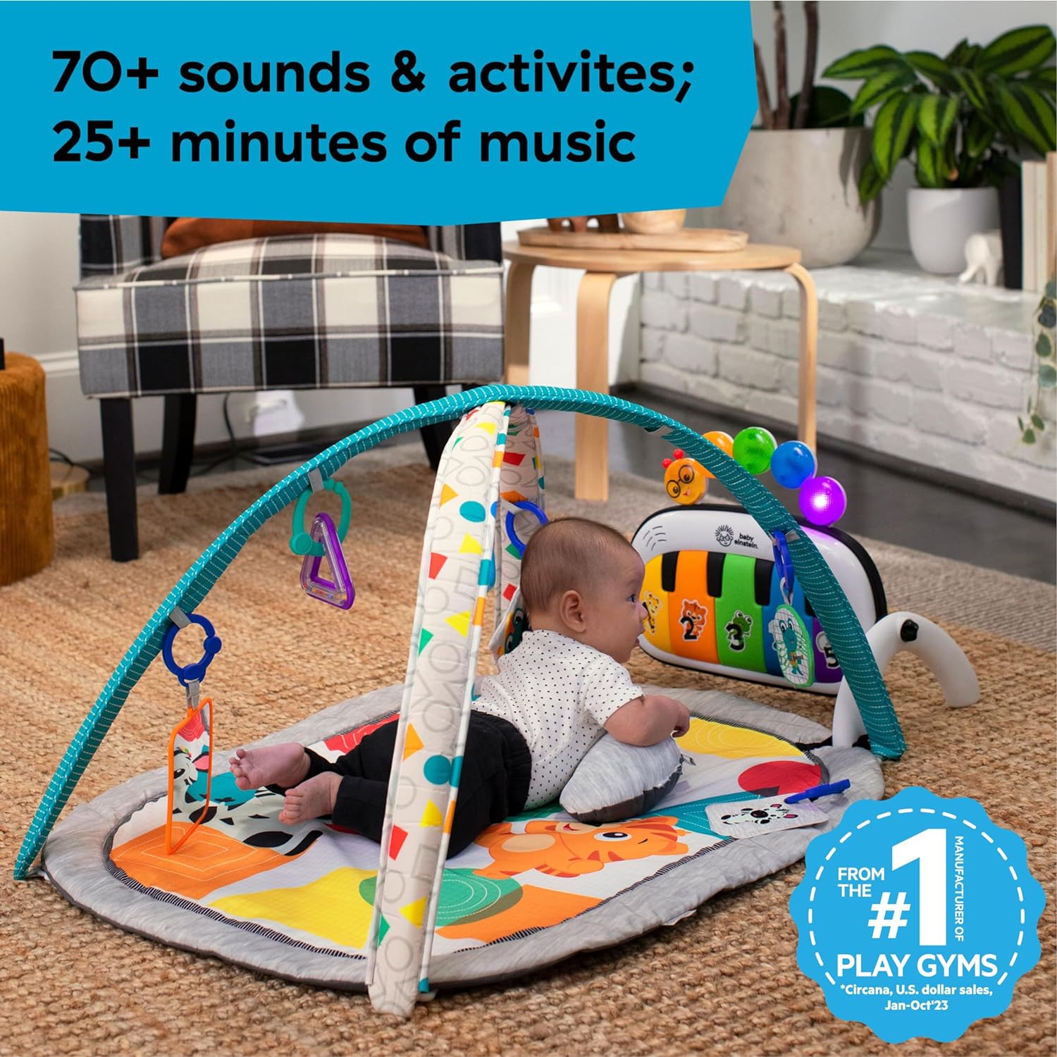 Baby Einstein Gym 4en1 Kickin' Tunes