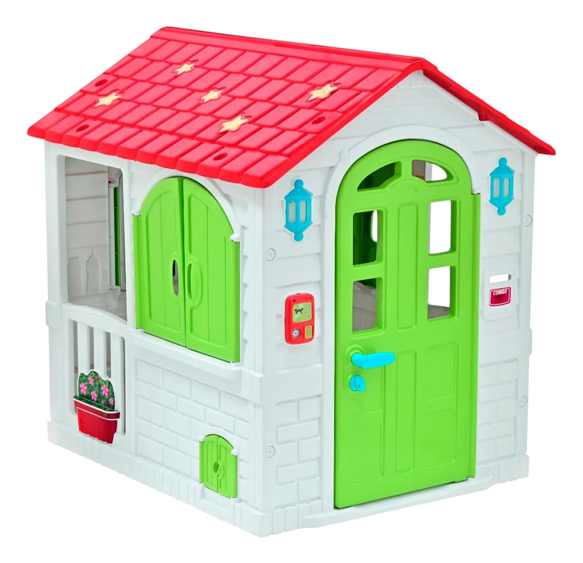 Bebesit Casita de Jardin 2en1 + Supermercado