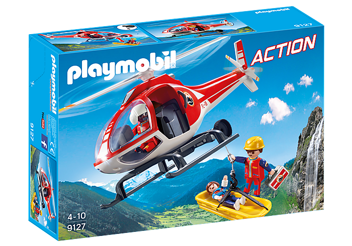 PLAYMOBIL Helicoptero de Rescate