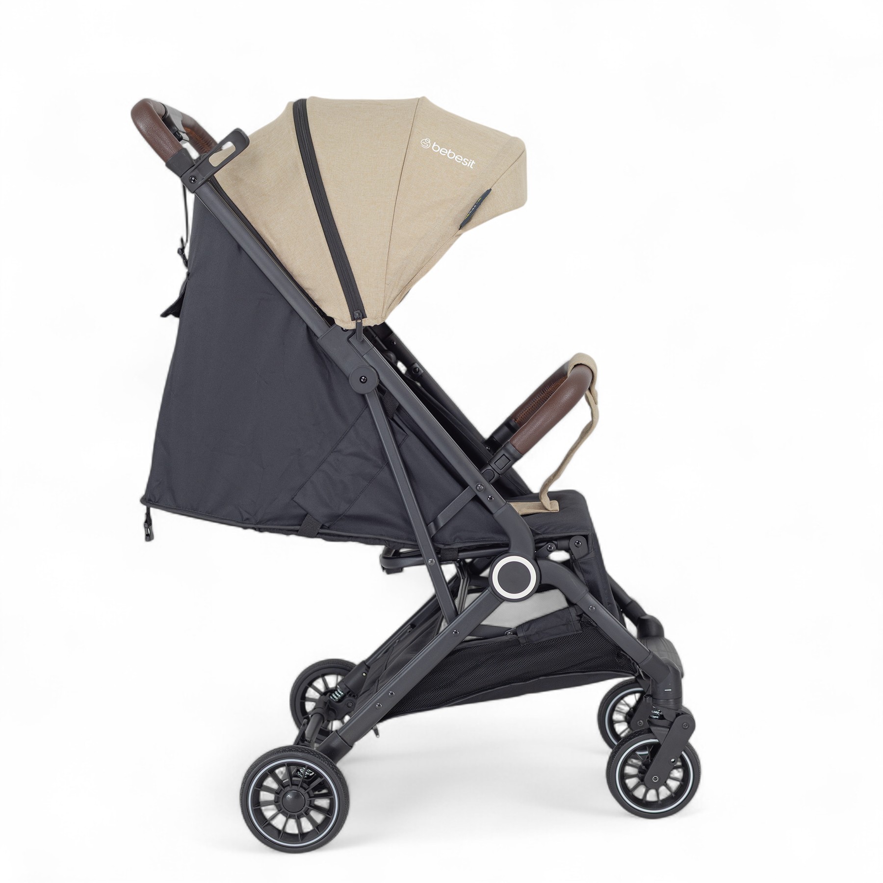 Bebesit Micro Coche Compacto de Viaje Beige