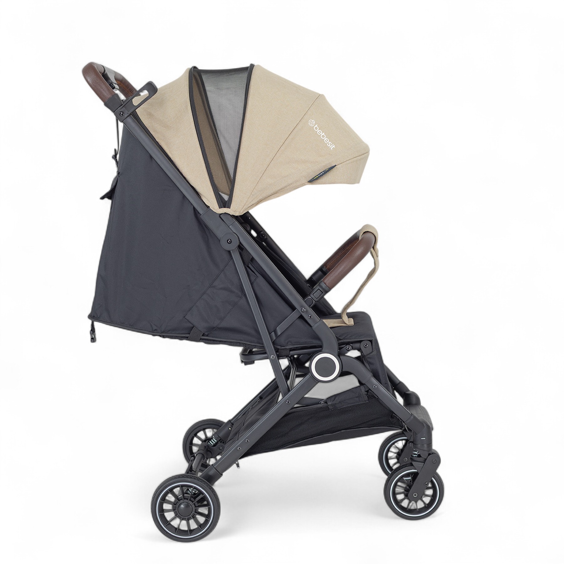 Bebesit Micro Coche Compacto de Viaje Beige