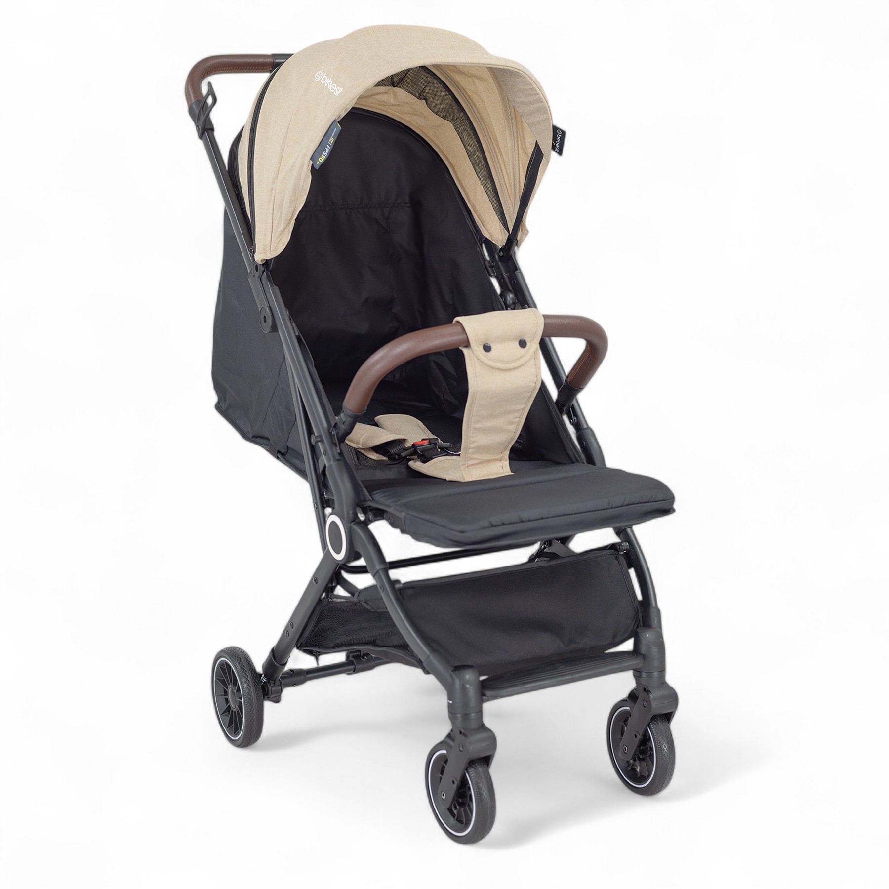 Bebesit Micro Coche Compacto de Viaje Beige