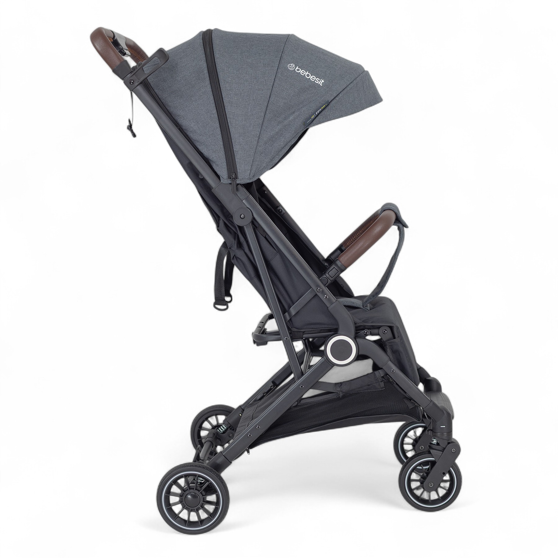 Bebesit Micro Coche Compacto de Viaje Gris