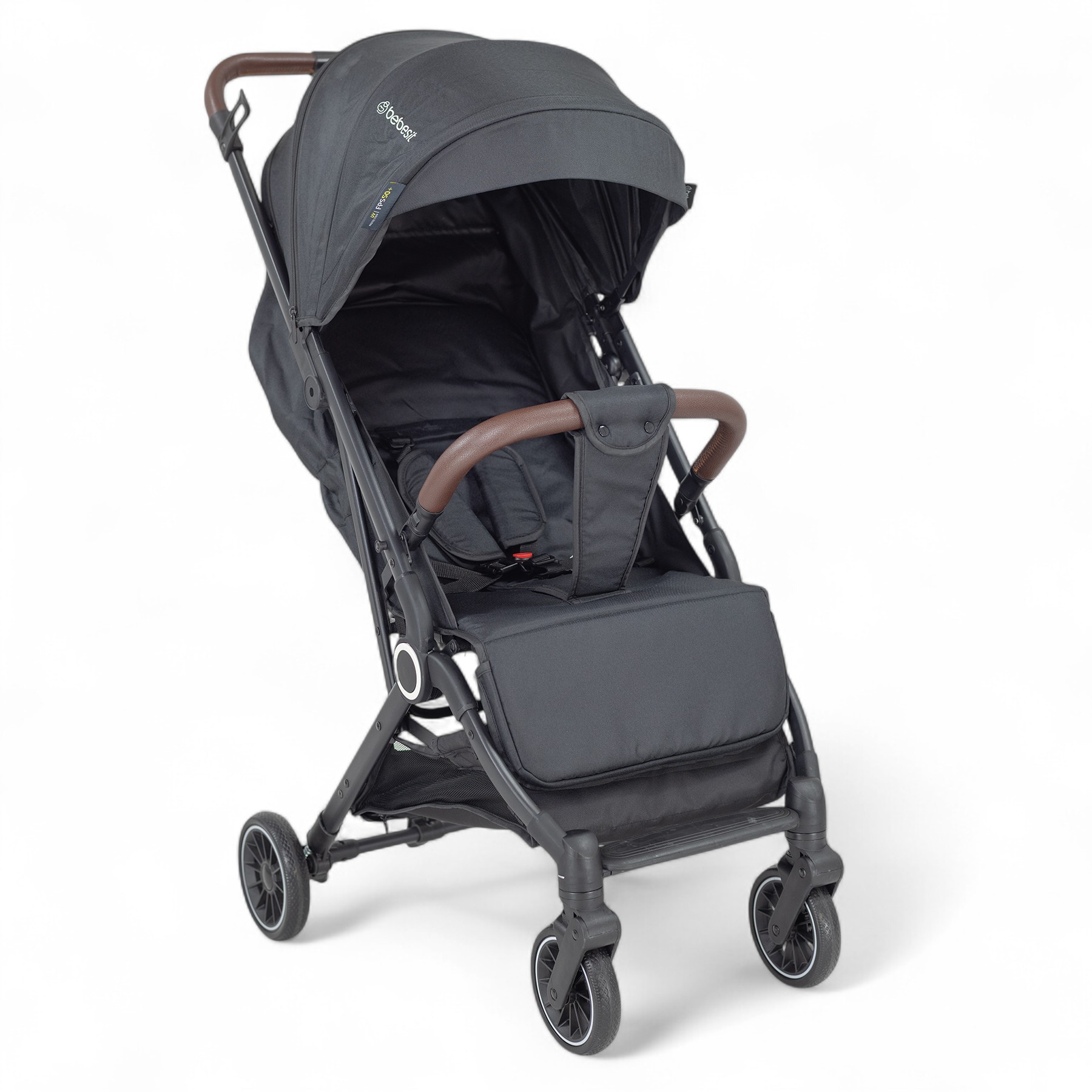Bebesit Micro Coche Compacto de Viaje Negro