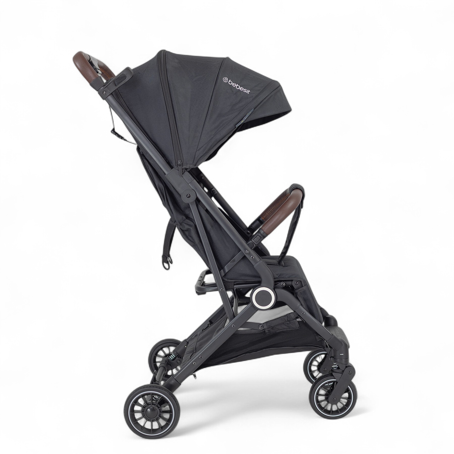 Bebesit Micro Coche Compacto de Viaje Negro