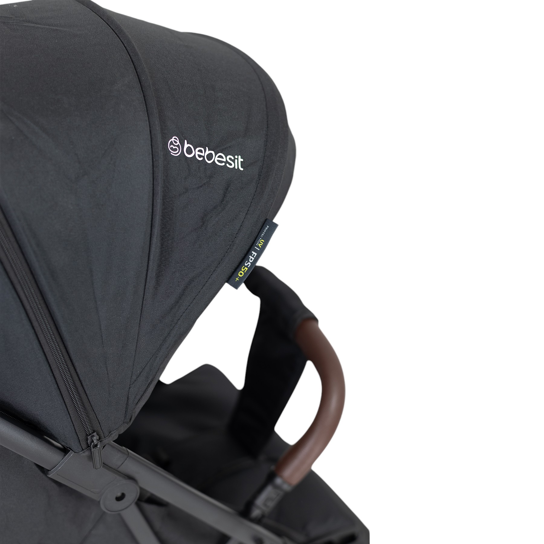 Bebesit Micro Coche Compacto de Viaje Negro