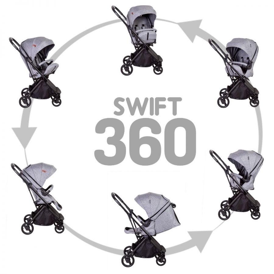 Bebesit Swift 360 Negro