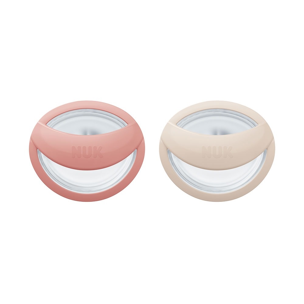 Nuk Chupete Silicona Mommyfeel x2 talle 1 Coral