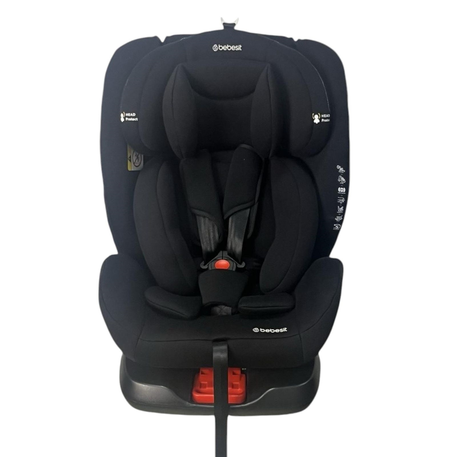 Bebesit Supra 360 Isofix Premium negro