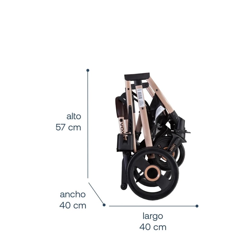 Bebesit Coche Vox s/Baby silla Gold