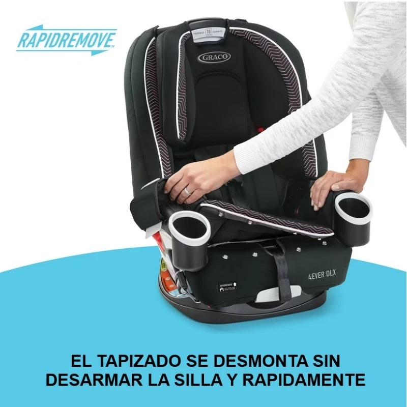 Graco Silla de Auto 4ever DLX ZAGG