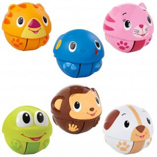 BRIGHT STARTS Pelotas Didácticas Animales