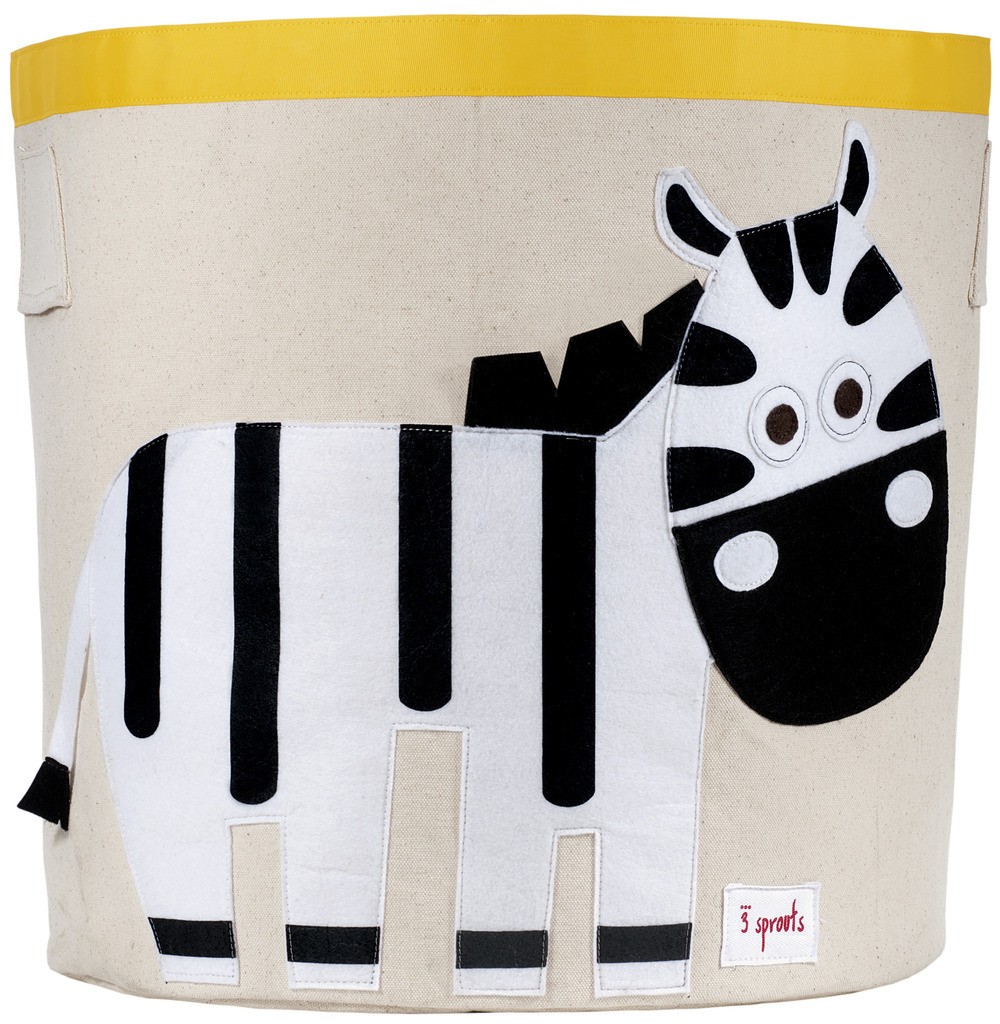 3 SPROUTS Baúl Circular Zebra