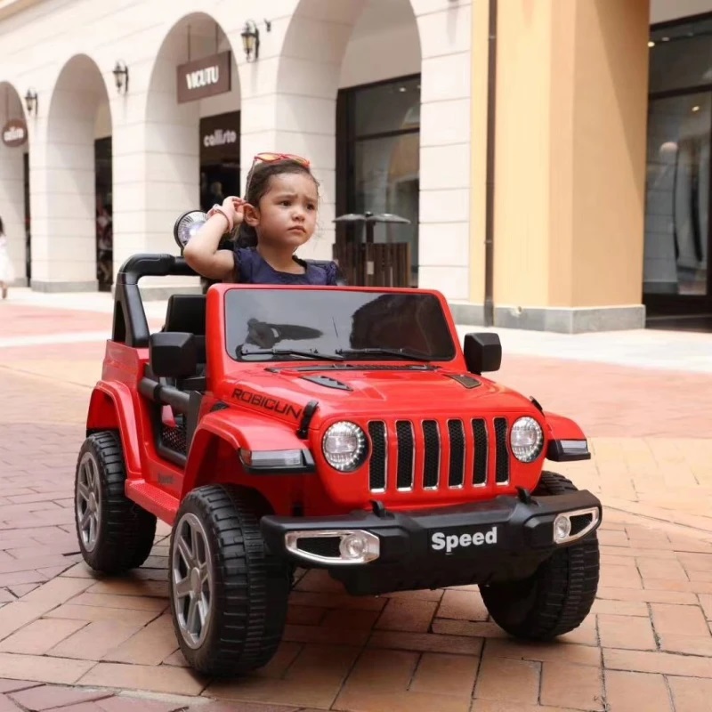 Bebesit Jeep Renegado a bateria de 12V Rojo