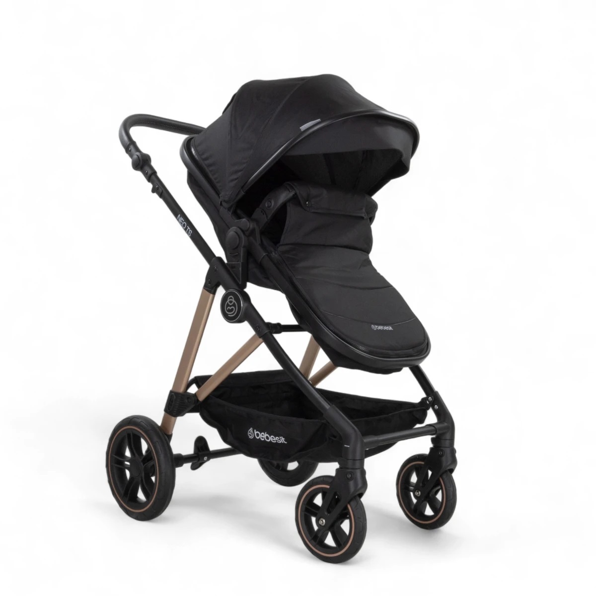 Bebesit Coche Travel System Neo Negro