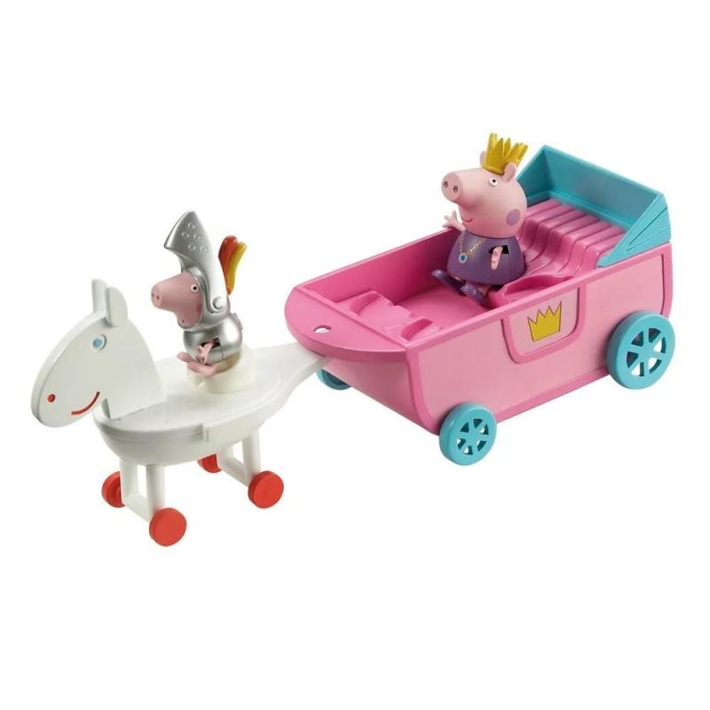 FISHER PRICE Peppa Pig y su Carruaje de Princesa