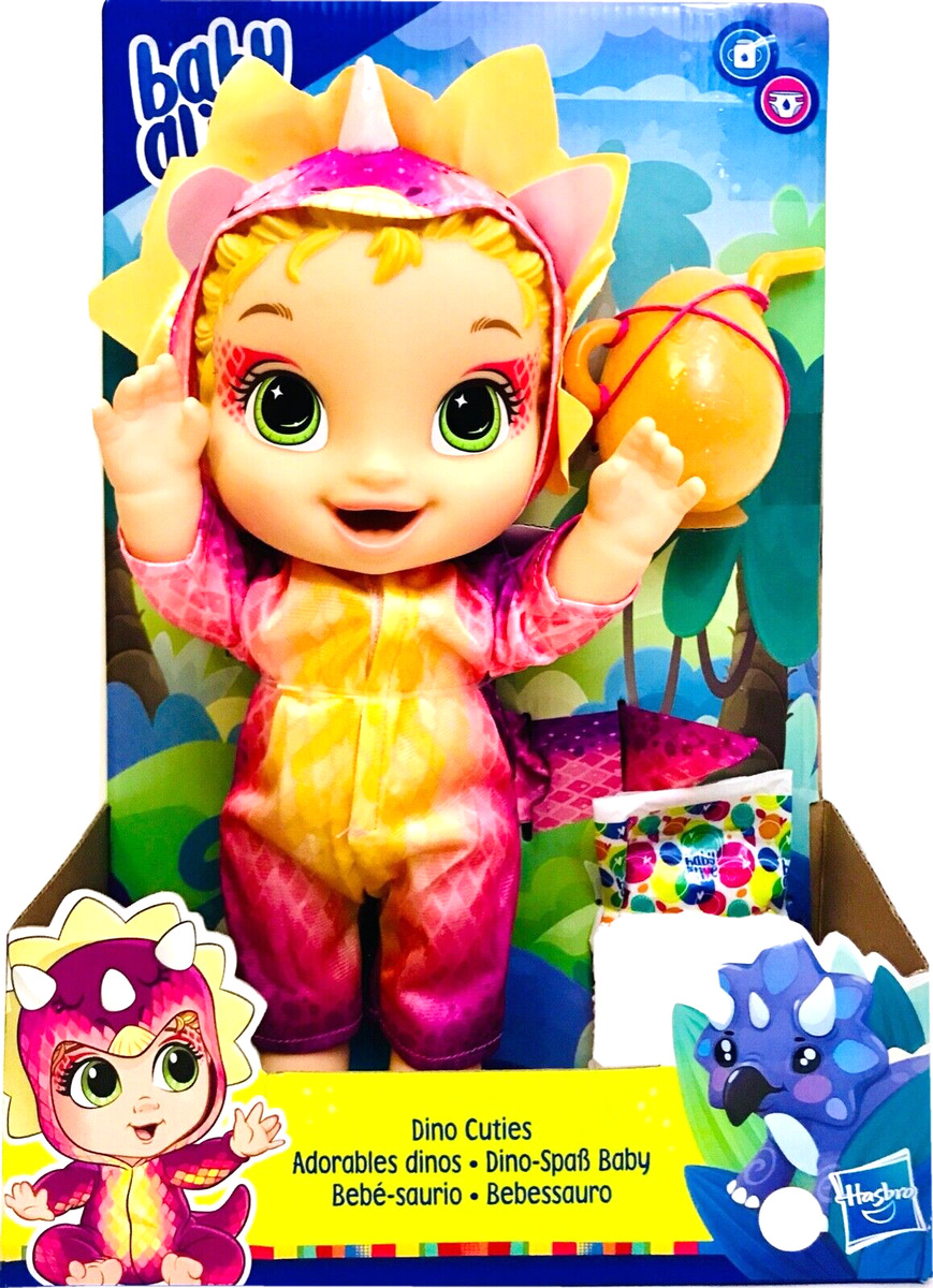 Baby Alive Muñeca Bebe-Saurio Rubia