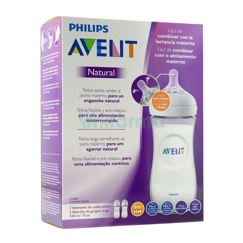 Avent Biberón Natural 330ml
