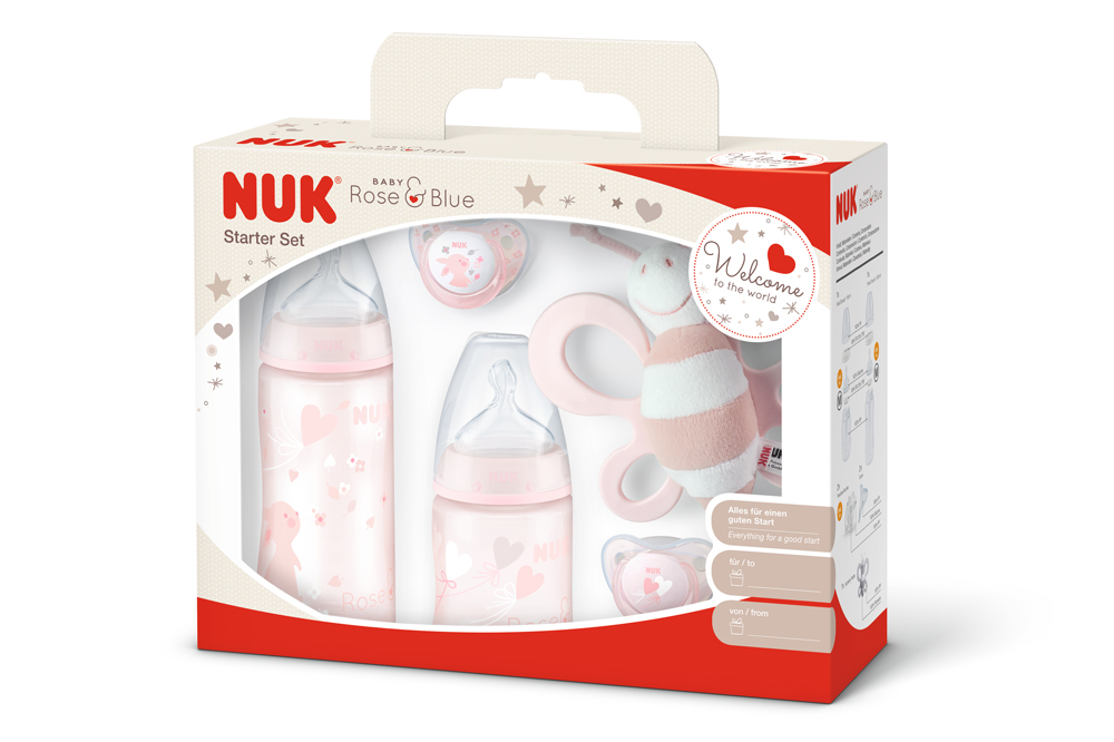NUK Set de Inicio Baby Rose New!