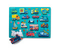 Crocodile Creek Puzzle Madera 16pzas Vehiculos