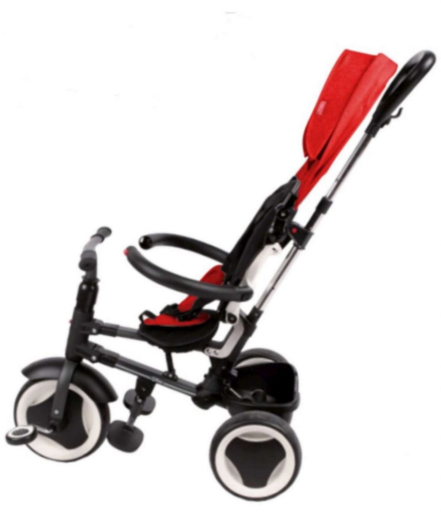 Qplay Triciclo Rito Plegable Rojo